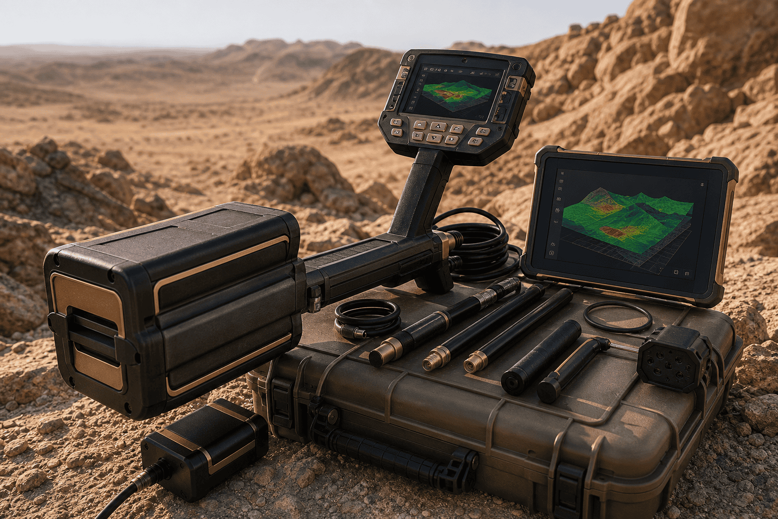TerraScan 3D professional ground scanner for deep search